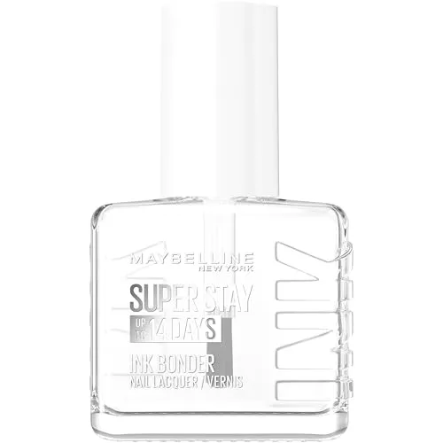 Maybelline New York Super Stay Ink Bonder Nagellack 025 Crystal Clear – langanhaltender Nagellack für starke Nägel und intensive Farbe, 12.3 ml
