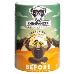 Chimpanzee Energy Shake 420g - Honey-Cereals-Cocoa - Getränkepulver für eine ausgeglichene Energiezufuhr an Trainingstagen, ideal für Sportler und aktive Lebensstile.