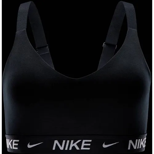 Nike Damen Indy Medium Support Sports Bra schwarz - Funktionsunterwäsche mit mittlerem Halt, verstellbaren Trägern und Dri-FIT-Technologie für trockenen Komfort – ideal für Training, Tanz und Fitness.