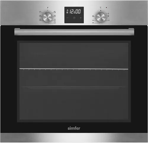 Simfer Elektro-Kochfeld SMF-BO 6029 - Kochfelder mit digitalem Timer und Touch Control, 60 Liter Garraum, energieeffizient (Klasse A) und ideal für moderne Küchen.