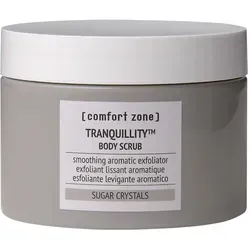 Comfort Zone Tranquillity Body Scrub - Zuckerpeeling für entspannte Haut - Medizinische Körperpflege mit beruhigenden Zucker-Kristallen für eine sanfte Exfoliation und entspannende Pflege.