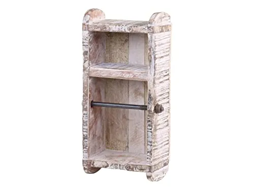 Chic Antique Toilettenpapierhalter aus Backsteinform wei?