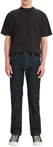 Levi's Herren 513™ Slim Straight Jeans - Klassische Passform - Klassische Slim Straight Jeans mit fünf Taschen für stilvollen Komfort. Ideal für den Alltag, bietet Bewegungsfreiheit und ein zeitloses Design, das nie aus der Mode kommt.
