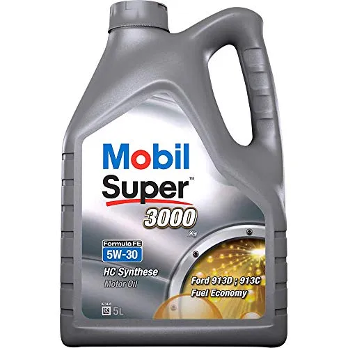 Mobil Super 3000 X1 Formula FE 5W-30 - Hochleistungs-Motorenöl für Otto- und Dieselmotoren, bietet hervorragenden Schutz bei hohen Temperaturen und spart Kraftstoff. Ideal für PKW und leichte Nutzfahrzeuge.