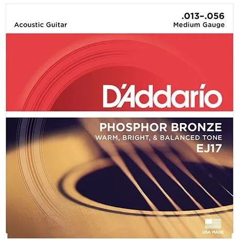 Saiten Westerngitarre D'Addario EJ17 .013-056 Gitarren Saiten Gitarrensaiten NEU