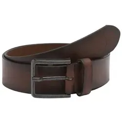 Lloyd Ledergürtel braun W95 - Hochwertiger Gürtel aus 100% Leder, ideal für den casual Look. Mit edler, genarbter Optik und perfekter Passform in Größe W95.