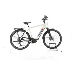 Corratec E-Power Sport 28 SE 3.0 CX7 Trekking E-Bike - hellgrau - 55 cm - Refurbished Trekking E-Bike mit 750 Wh Bosch Akku und 85 Nm Motor für sportliches Fahren. Ideal für Körpergrößen 174-185 cm. 100% geprüft und gewartet, 2 Jahre Garantie auf Motor und Akku.