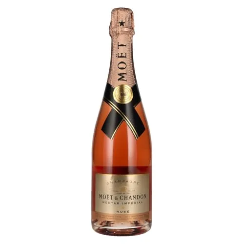 Moët & Chandon Champagne NECTAR IMPÉRIAL ROSÉ Demi-Sec 0,75l - Weine – Ein reichhaltiger, eleganter Champagner mit fruchtigen Aromen von Beeren und Kirschen, perfekt für besondere Anlässe oder als hochwertiges Geschenk.