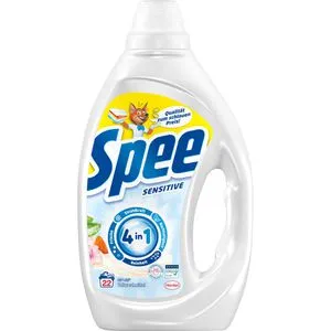 Spee Waschmittel Sensitive 4+1 Vollwaschmittel, Gel, ökologisch, 990ml, Waschladungen 22