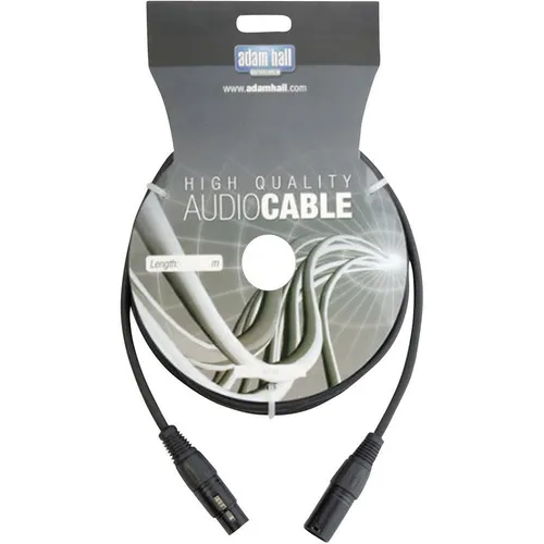 AH Cables KDMX3 DMX Verbindungskabel [1x XLR-Stecker - 1x XLR-Buchse] 3.00 m