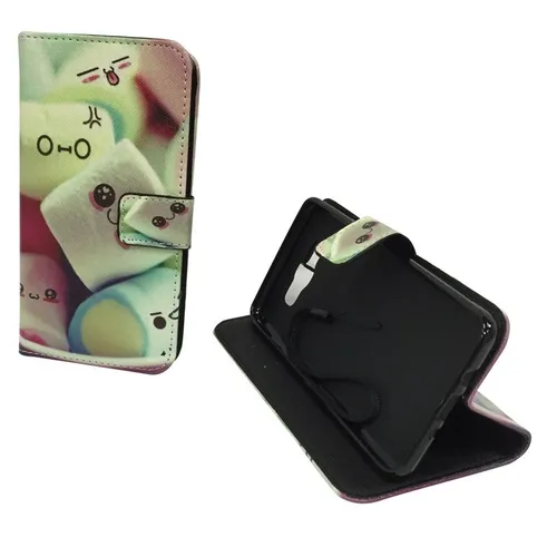 Handyhülle Schutz Case für Samsung Galaxy J7 (2016) Cover Tasche Wallet Etui