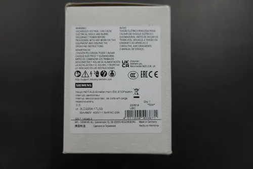 Siemens 3LD2254-1TL53 SENTRON Not-Aus-Schalter 4-polig