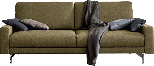 Creation BY ROLF BENZ 3-Sitzer CR.450, Designsofa, Loungesofa, Armlehne niedrig, Fuß chromfarben glänzend, Breite 204 cm