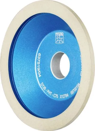 PFERD TOOLS 68612023 Diamant-Schleifwerkzeug 100mm - Polierpads für effizientes Schleifen von Hartmetall und HSS-Werkzeugen, perfekt für Nass- und Trockenschliff, ideal für Kantenbearbeitung und Schärfen.