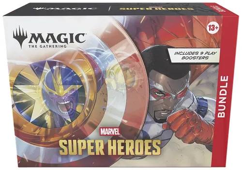Magic the Gathering Marvel Super Heroes Bundle EN - Vorbestellung - Erlebe das aufregende Spiel Magic: The Gathering mit Marvel Superhelden! Ideal für Fans und Sammler, perfekt für spannende Spieleabende.