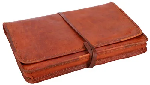 Gusti Leder Laptoptasche Christofer - Businesstasche aus hochwertigem Ziegenleder, bietet optimalen Schutz für 13 Zoll Laptops und besticht durch angesagten Vintage-Style.
