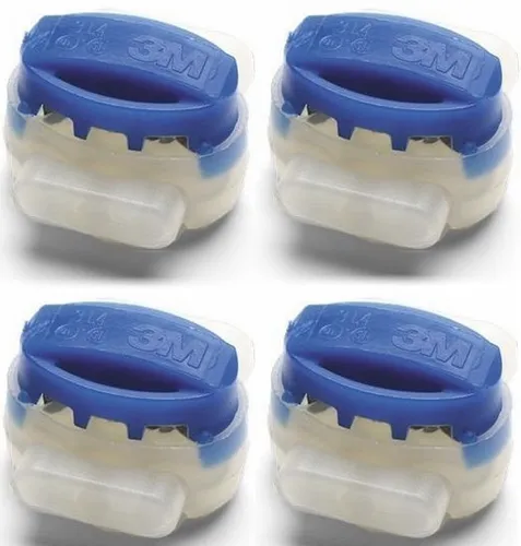 10x Drahtverbinder Kabel Draht Verbinder 3M Scotchlok 314 Ambrogio L50 L85
