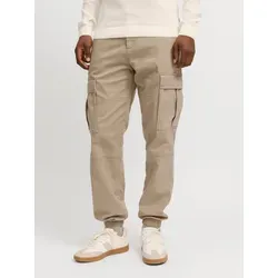 JACK&JONES Herren Jpstkane Jjjonnie Cuffed Cargo Cargohose - Wanderhose für Herren von JACK&JONES mit praktischen Taschen und bequemem Schnitt, ideal für Outdoor-Aktivitäten.
