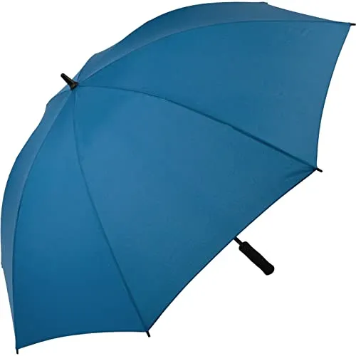 iX-brella XXL Stockregenschirm 130 cm - Leicht und Stabil - Großer Partnerschirm mit 130 cm Durchmesser, leichtes Fiberglasgestell und rutschfester Moosgummi-Griff. Ideal für Regen und besondere Anlässe. Gewicht nur 490 g!