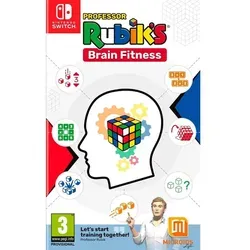 Professor Rubik's Brain Fitness - Nintendo Switch Puzzle Spiel - Entwickle deine Denksportfähigkeiten mit diesem unterhaltsamen Puzzle-Spiel für die Nintendo Switch. Fördert logisches Denken und ist ideal für die ganze Familie.