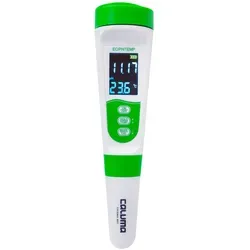 Caluma 3-in-1 pH-EC-Temp Grow Messgerät - Hydroponik pH-EC-Messgerät mit präzisen Messungen für optimale Pflanzenpflege, hergestellt in Deutschland.