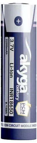 Akyga Spezial-Akku Li-Ion 3.7V 2200 mAh 1St.