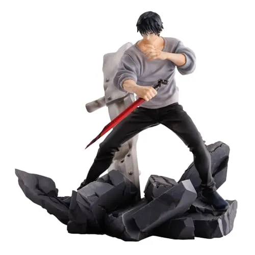 SEGA Jujutsu Kaisen Toji Fushiguro Statuette 20 cm - Model Statuen, detailreiche PVC-Figur von Toji Fushiguro aus Jujutsu Kaisen, ideal für Sammler und Anime-Fans.