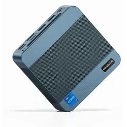 Bosgame P2 Plus Mini PC mit Intel Core i7-12700H - Leistungsstarker Mini-PC für kreative Profis. Mit 32GB DDR5 RAM und Thunderbolt 4 für schnelle Datenübertragungen, ideal für Bildbearbeitung und anspruchsvolle Anwendungen.