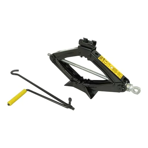 CARPOINT Wagenheber 0613001 - 1t Tragfähigkeit - Scherenwagenheber mit TÜV®-Gutachten, ideal für PKW. Mechanischer Antrieb und Handgriff ermöglichen eine einfache Handhabung. Hubhöhe bis 350 mm.