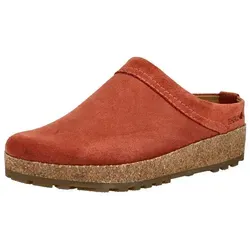 HAFLINGER Malmö Eleganter Clog aus Leder mit rutschfester Gummisohle - Klassischer Clog aus hochwertigem Leder mit Kork-Latex-Fußbett für optimalen Tragekomfort. Die rutschfeste Gummisohle sorgt für sicheren Halt und ist ideal für den täglichen Einsatz.
