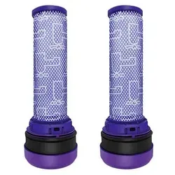 Ersatzfilter für Dyson-Staubsauger, 2er-Pack (blau)