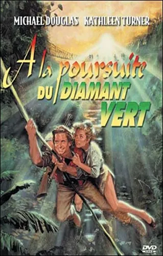 DVD " A La Poursuite Du Diamant Vert " Michael Douglas Neu Unter Blister