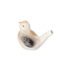 Bartl Vogelwasserpfeife bunt 269990 - Kreative Pfeife im bunten Design, die beim Blasen zwitschert. Ideal für Schiedsrichter und Trainer, bringt Spaß ins Spiel. Größe: ca. 7,5x4x5,5 cm.