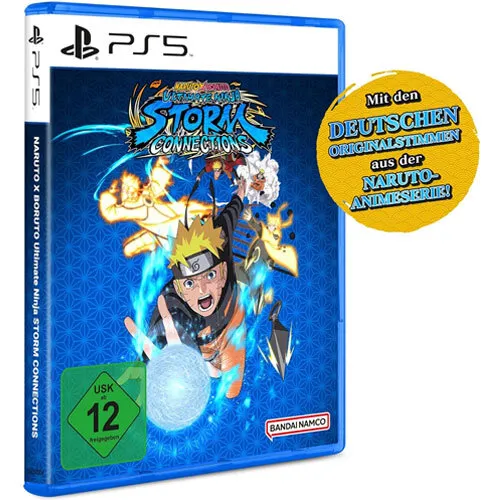 Naruto x Boruto Ultimate Ninja Storm Connection - PS5 [EU Version] - Spiele für PlayStation 5 mit der größten Auswahl an Charakteren, inklusive Ashura und Indra Otsutsuki. Erlebe die Rivalität von Naruto und Sasuke in beeindruckender Grafik und einer neuen Geschichte.