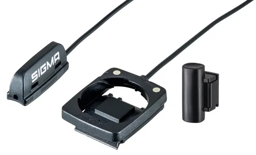 Sigma Tachohalterung 2450 für Lenker - Praktische Halterung für Fahrradcomputer, inkl. Kabelsensor und Universalhalterung. Ideal für Radsport, langlebig und leicht mit nur 70 g. Perfekt für präzise Messungen während der Fahrt.