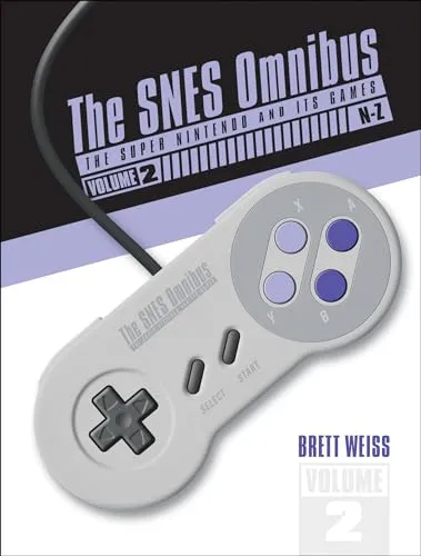 The Snes Omnibus: The Super Nintendo and Its Games, Vol. 2 (N-Z) - Lösungsbücher & Ratgeber, umfassendes Nachschlagewerk mit 464 Seiten zu Super Nintendo Spielen von N bis Z.