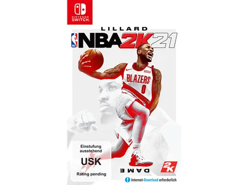 NBA 2K21 für Nintendo Switch - Sport-Spiel mit Next-Gen-Grafik und vielfältigen Spielmodi, inklusive exklusiven Vorbesteller-Inhalten wie 5.000 VC und Mein TEAM-Punkten.