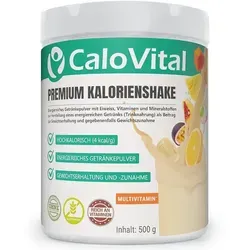 CaloVital Zunehmen Hochkalorische Trinknahrung 500g Pulver - Proteine - Hochkalorische Trinknahrung für effektive Gewichtszunahme, gelatinefrei und ohne Konservierungsstoffe, ideal für Sportler und Senioren, hergestellt in Deutschland.