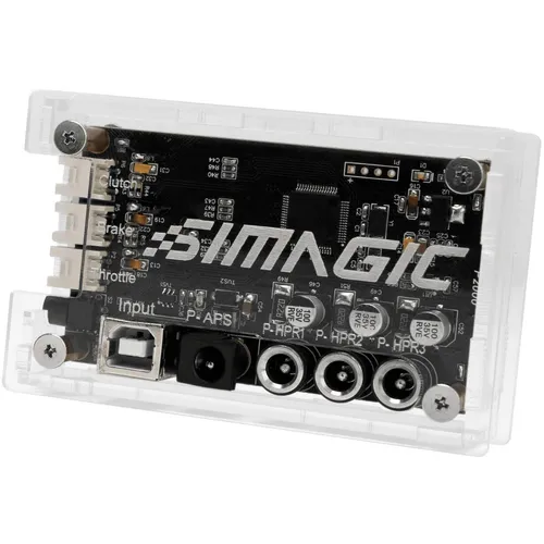 SIMA HAPT CONTR - Simagic Haptische Steuereinheit für Realistisches Simracing - Erlebe realistische Simulationen mit der haptischen Steuereinheit von Simagic. Ideal für Pedalsteuerung und optimales Feedback bei jedem Fahrstil. Einfaches Setup und vielseitig einsetzbar.
