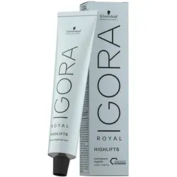 Schwarzkopf Professional IGORA ROYAL HIGHLIFTS Permanent Highlight Color Creme 10-1 Ultrablond Cendré 60 ml