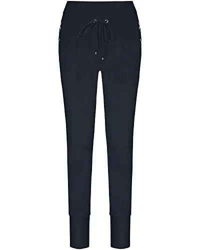 Raffaello Rossi Jogginghose Damen CANDY 7/8 - Sportlich und Bequem - Stoffhosen, elastische Schlupfhose in 7/8 Länge für optimalen Tragekomfort. Ideal für Freizeit und Sport mit Relaxed Fit.