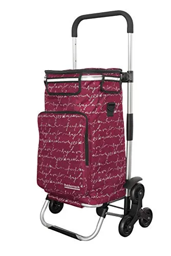 Rubberneck Einkaufstrolley - Klappbarer Einkaufswagen mit Kühlfach - Einkaufstrolley mit 44l Fassungsvermögen und isoliertem 5l Kühlfach, ideal für Einkäufe und Ausflüge. Höhenverstellbarer Griff und leichtes Design machen das Einkaufen zum Kinderspiel.