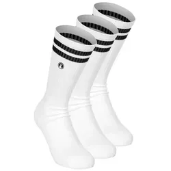 Quiet Please Tennissocken College schwarz|weiß 43-46