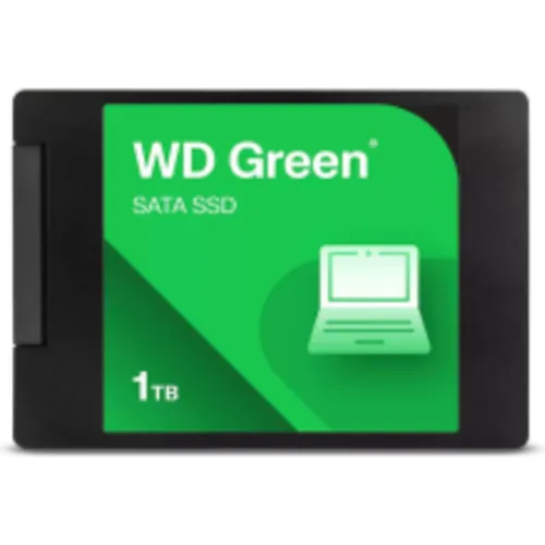 WD Green SATA SSD 6.35cm - 1 TB - Festplatte mit 1 TB Speicherkapazität, ideal für schnelle Datenübertragungen und verbesserte Systemleistung. Perfekt für Gaming und kreative Anwendungen.