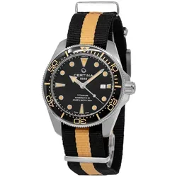 Certina DS Action Diver C032.607.48.051.00 Herren Automatikuhr - Hochwertige Herrenuhr mit 80h Gangreserve, Titan-Gehäuse und Saphirglas - ideal für Taucher und Abenteuerlustige.
