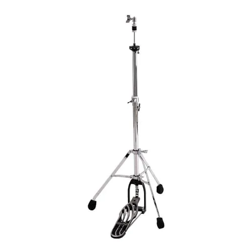 Gibraltar Compact Telescopic HiHat Stand - HiHat-Maschinen, ausziehbar für sehr niedrige Spielhöhe und ideal für schnellen Auf- und Abbau dank einstrebiger Konstruktion.