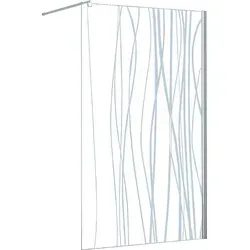 DANNA Duschwand im italienischen Stil - 140 × 200 cm - Verleihen Sie Ihrem Badezimmer mit der DANNA Duschwand ein modernes Ambiente. Ihr elegantes Design aus gehärtetem Glas sorgt für eine helle, freundliche Atmosphäre und fügt sich harmonisch in jeden Raum ein.