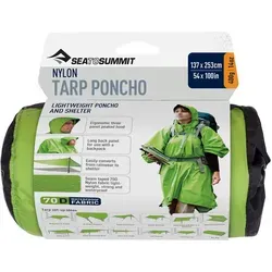 Sea to Summit Nylon Tarp Poncho - Regenjacke in Grün, vielseitig und wasserdicht für Outdoor-Abenteuer
