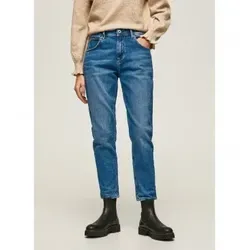 Pepe Jeans Damen Jeans Violet, Blau (Denim-s3l), 27W / 32L - Hochwertige Jeans für Damen, 99 % Baumwolle, maschinenwaschbar und lässiger Schnitt für optimalen Tragekomfort.