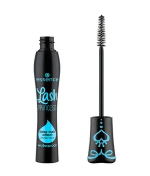 essence Lash PRINCESS Wimperntusche - Wasserfest für künstliche Wimpern-Effekt - Mascara für Damen, wasserfest, sorgt für intensives Volumen und verlängert die Wimpern für einen dramatischen Blick.